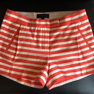 J. Crew adorable striped shorts size 2, like new!